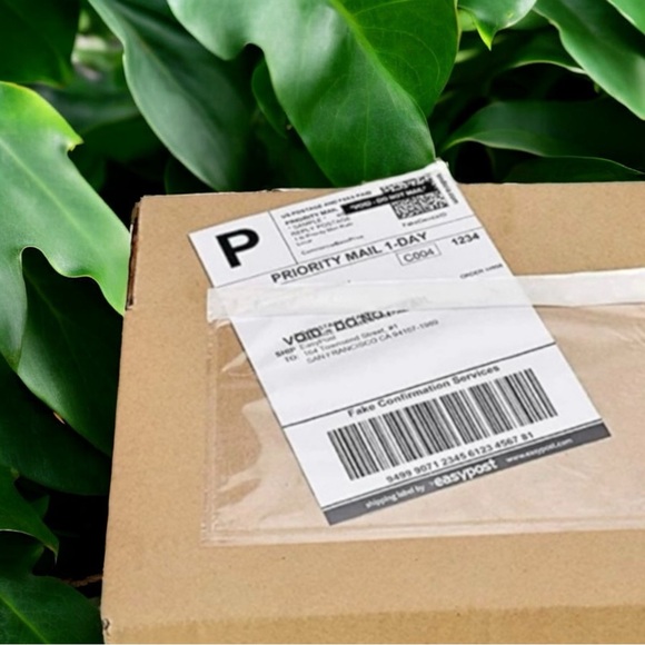 100 (7.5 X 5.5) Clear Postage Invoice Label Pockets PRICE IS FIRM - Picture 2 of 8